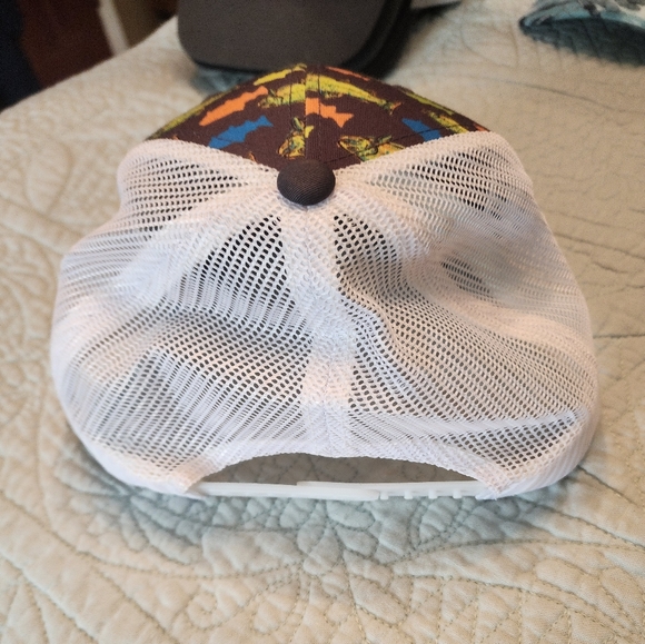 Hammer Down colorful fish hat mens grey - Picture 3 of 3